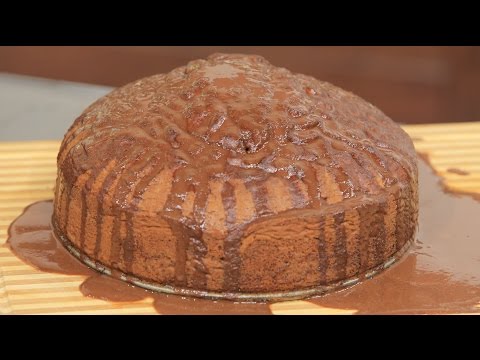 طريقة عمل الكيكة المجنونة