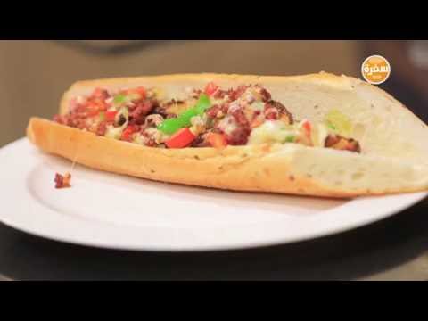 طريقة عمل سندوتش بطاطس ويدجز بالسجق