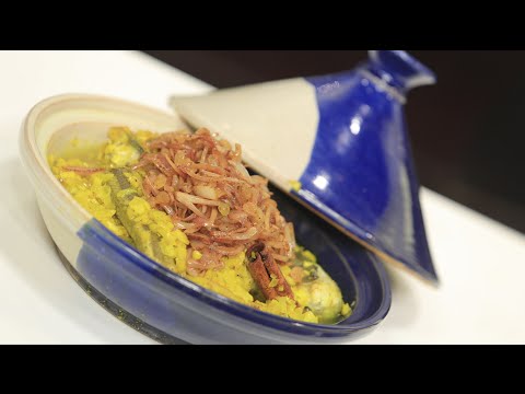 طريقة عمل طاجن سمك بالبصل