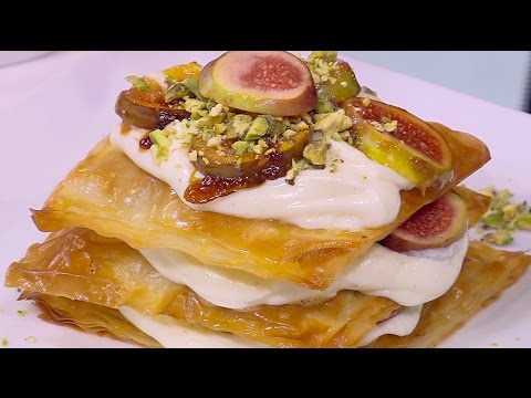 طريقة عمل جلاش بالتين و الكريمة