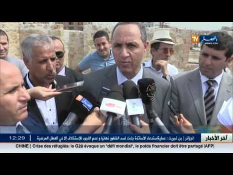 وزير الثقافة يزور معالم الجزائر الأثرية