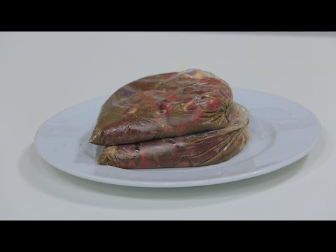 طريقة عمل تتبيل كبد وكلاوي