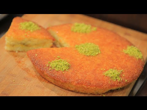 بالفيديو طريقة عمل البسبوسة