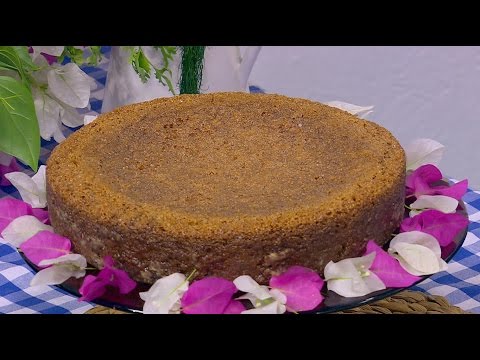 بالفيديوطريقة عمل كيكة البسبوسة