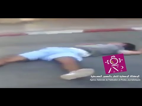 بالفيديو  لحظة انتحار شاب عشريني ألقى بنفسه من فوق عمارة في مكناس