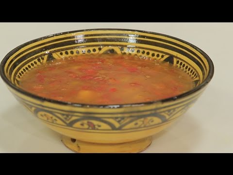 شاهد طريقة عمل شوربة بطاطا بالحمص