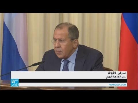 بالفيديو لافروف يفصح عن أسباب وقف الغارات على حلب