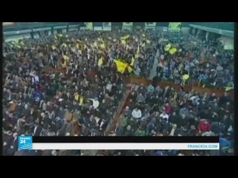 شاهد حزب الله سيصوت لانتخاب عون رئيسا للجمهورية اللبنانية