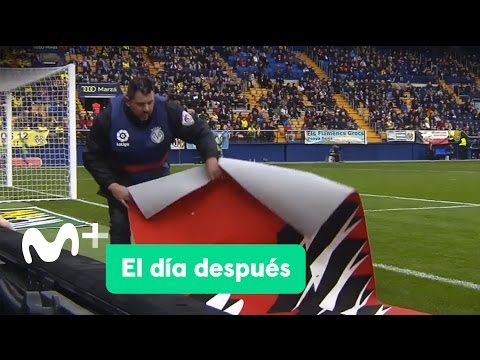 شاهد الرياح الشديدة تتحدى عامل خلال إحدى المبارايات