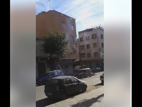 شاهد وضع خطير داخل حي الفرح