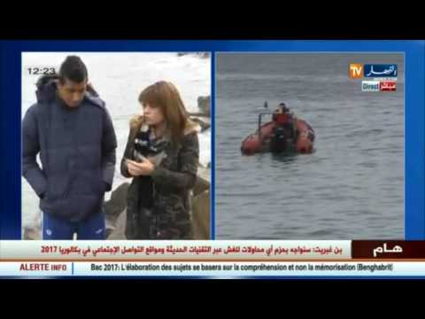 شاهد نفوق حوت في شاطئ عين طاية