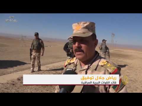 شاهد القوات العراقية تنسحب من أحياء في الموصل