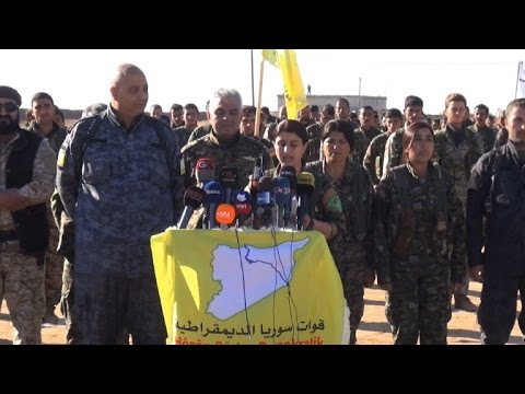 شاهد قوات سوريا الديموقراطية تبدأ المرحلة الثانية من عملية الرقة