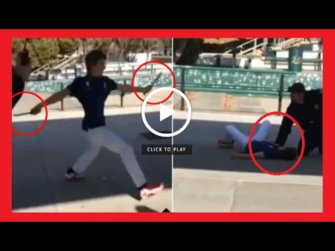 شاهد طالب بلطجى يهدد زملائه بالسكين