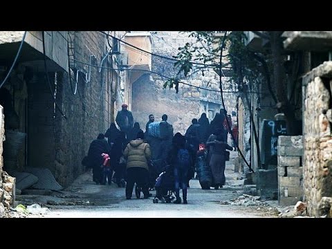 بالفيديو  نداءات استغاثة من حلب الشرقية عبر مواقع التواصل الاجتماعي
