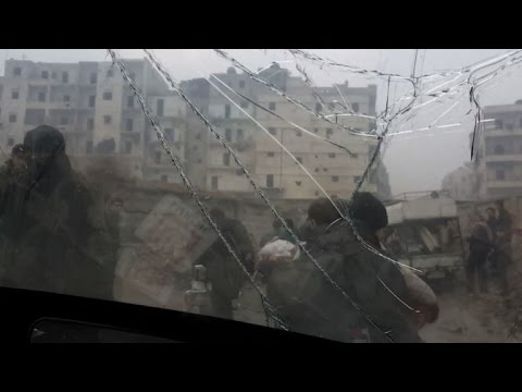 القصف متواصل على آخر مناطق وجود المعارضة في شرق حلب