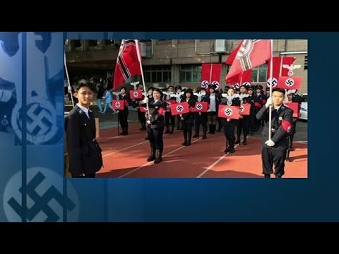 بالفيديو استعراض بأثواب نازية في ثانوية تايوانية يثيرغضب إسرائيل