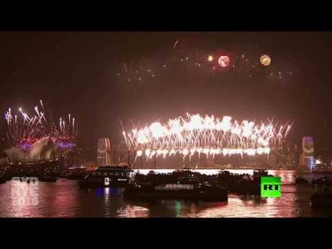 شاهد أستراليا تحتفل بحلول عام 2017