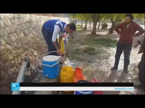 استمرار انقطاع المياه عن دمشق