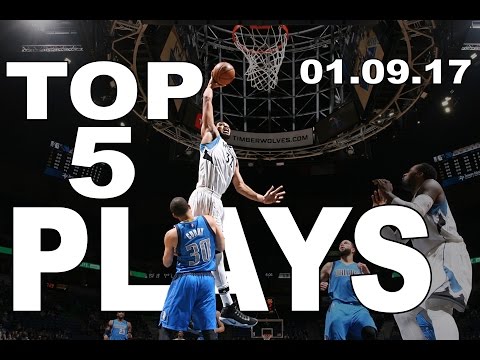 أبرز 5 كرات في مباريات nba