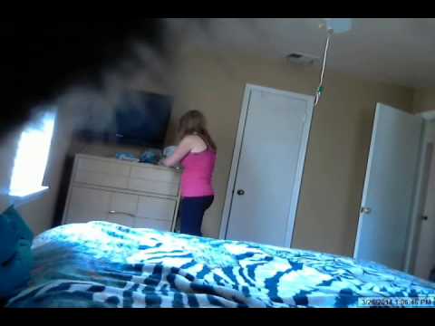 بالفيديو  وضع كاميرا لها فكشف أفعالها الخبيثة