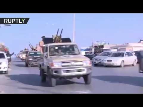 شاهد تشكيل وحدات حرس وطني في طرابلس