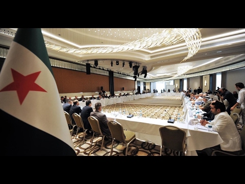 شاهد ائتلاف المعارضة السورية ينهي اجتماعات تحضيرية لجنيف 4