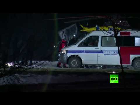 شاهد لحظة نقل رئيسة الوزراء البولندية إلى المستشفى