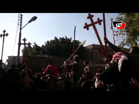 مظاهرة لأهالي المصريين المقتولين في ليبيا