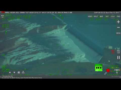 بالفيديو مشاهد من سد أوروفيل المدمّر شمال كاليفورنيا