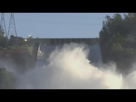 شاهد مخاطر سد أوروفيل تنجلي