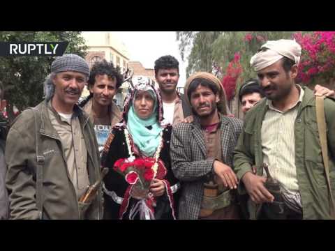 شاهد عيد الحب في صنعاء والدعوة للسلام