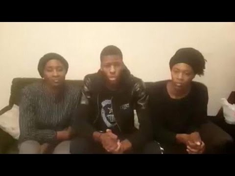 شاهد  الشاب تيو يخرج من المستشفى