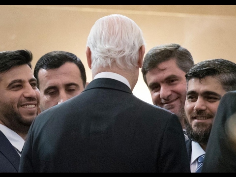 شاهد  انتهاء مباحثات أستانة ووضع اللمسات الأخيرة لجنيف4