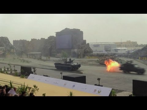 شاهد افتتاح معرض ومؤتمر الدفاع الدولي إيدكس