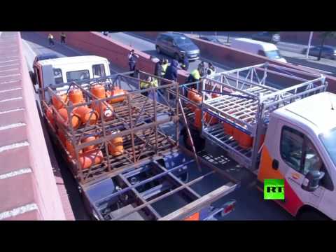 الشرطة الإسبانية تحول دون وقوع كارثة