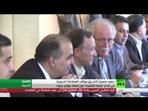 شاهد دور مصري لحل أزمة سورية