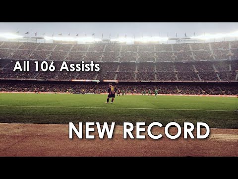 106 تمريرة حاسمة لميسي في الدوري