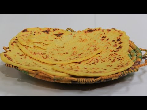 طريقة عمل خبز بدقيق الذرة