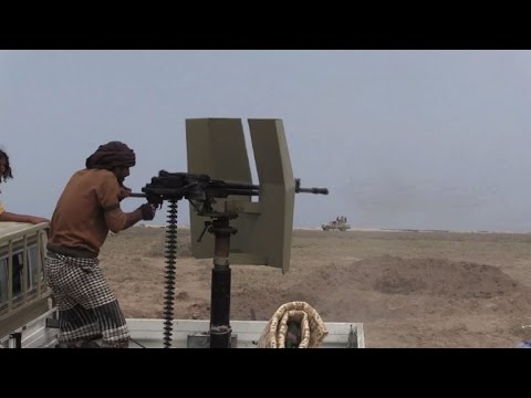 بالفيديو القوات الحكومية اليمنية تواصل تقدمها باتجاه ضواحي المخا