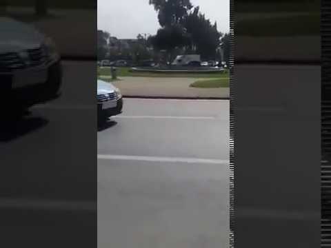 شاهد محاولة سرقة لص هاتف محمول من يد صاحبه