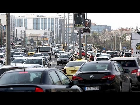 إضراب عمال المواصلات في أثينا