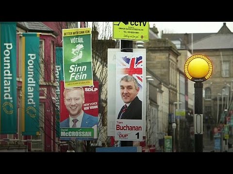 شاهد آيرلندا الشمالية تختار ممثليها في البرلمان