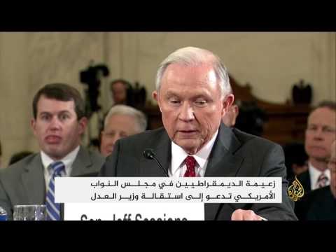 شاهد العدل الأميركية تقرّ باتصال الوزير جيفرسون  بمسؤولين روس