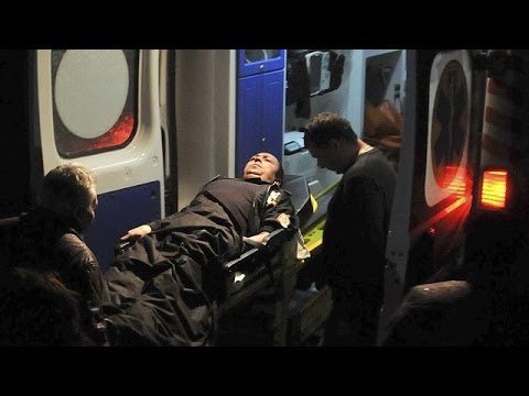 شاهد انفجار في منجم غرب أوكرانيا