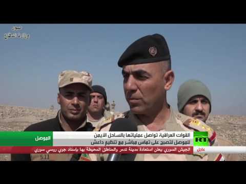 شاهد الجيش العراقي يصد هجوم داعش غرب الموصل