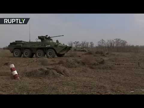 تدريبات عسكرية للجيش الروسي في الشيشان