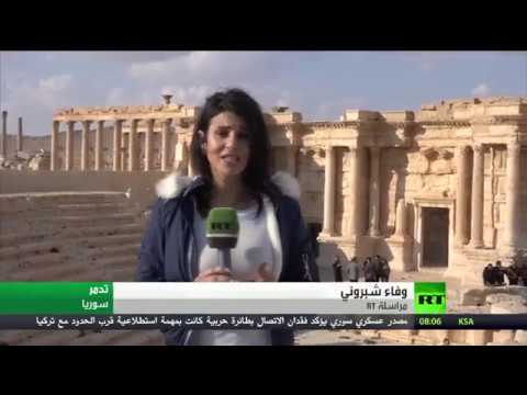 شاهد  تنظيم داعش يخلَّف دمارًا كبيرًا في تدمر