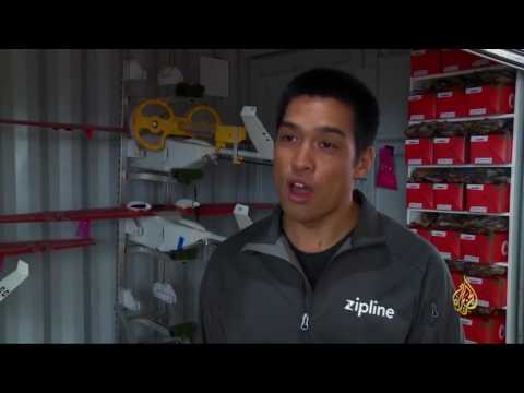 شاهد استخدامات طبية للطائرة المسيرة في رواندا