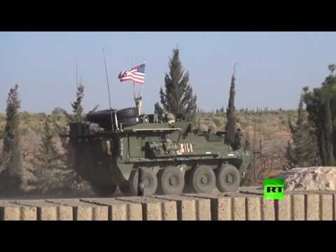 شاهد انتشار وحدات الجيش الأميركي شمال منبج